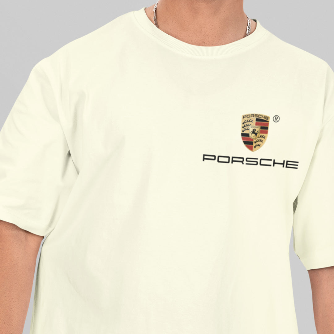 PORSCHE CAR LOVE OVERSIZED T-SHIRT - Costa Moon