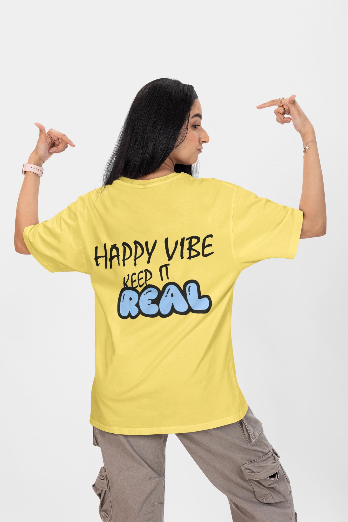 KEEP IT REAL OVERSIZED T-SHIRT - Costa Moon