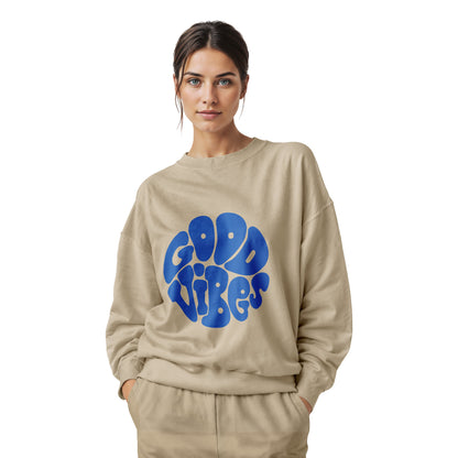 GOOD VIBES SWEATSHIRT - Costa Moon