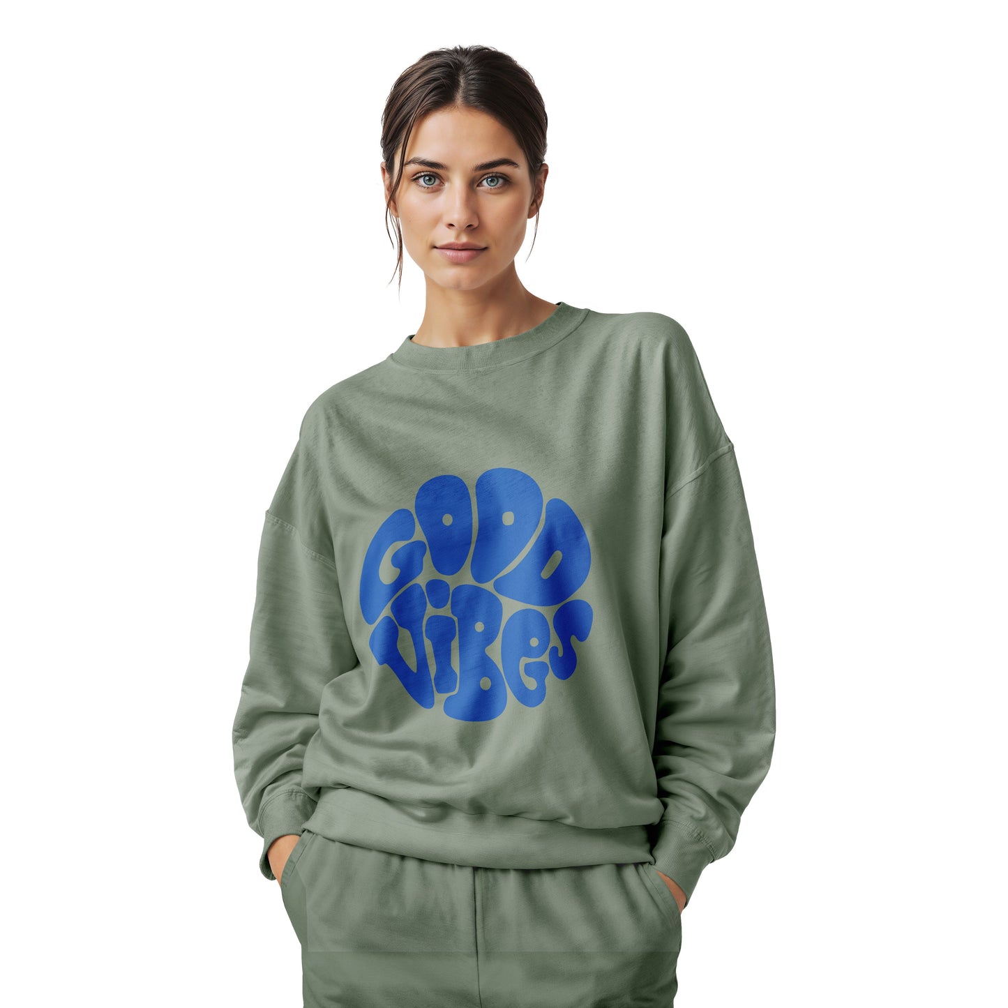 GOOD VIBES SWEATSHIRT - Costa Moon