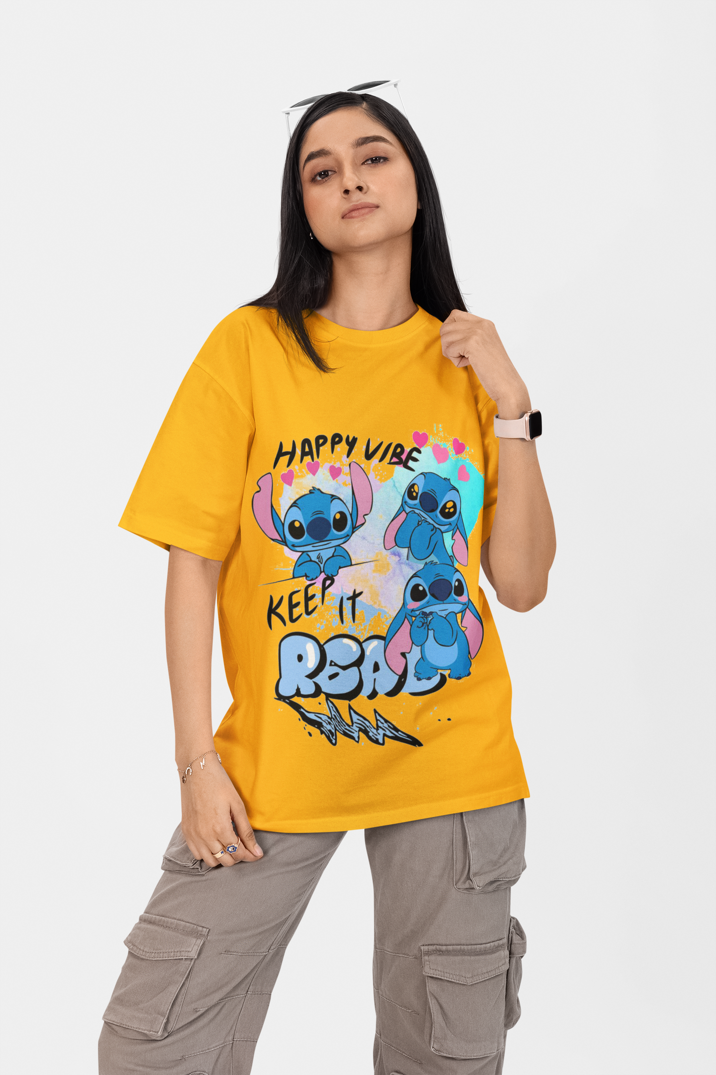 KEEP IT REAL OVERSIZED T-SHIRT - Costa Moon