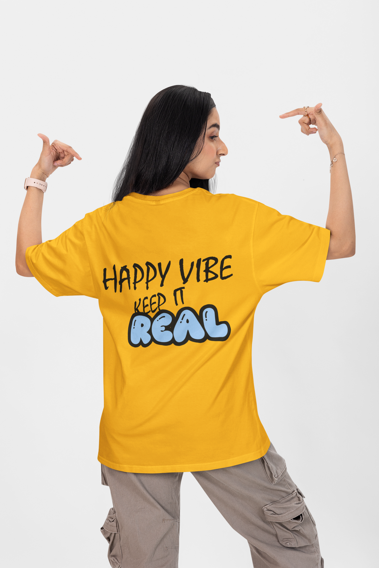 KEEP IT REAL OVERSIZED T-SHIRT - Costa Moon