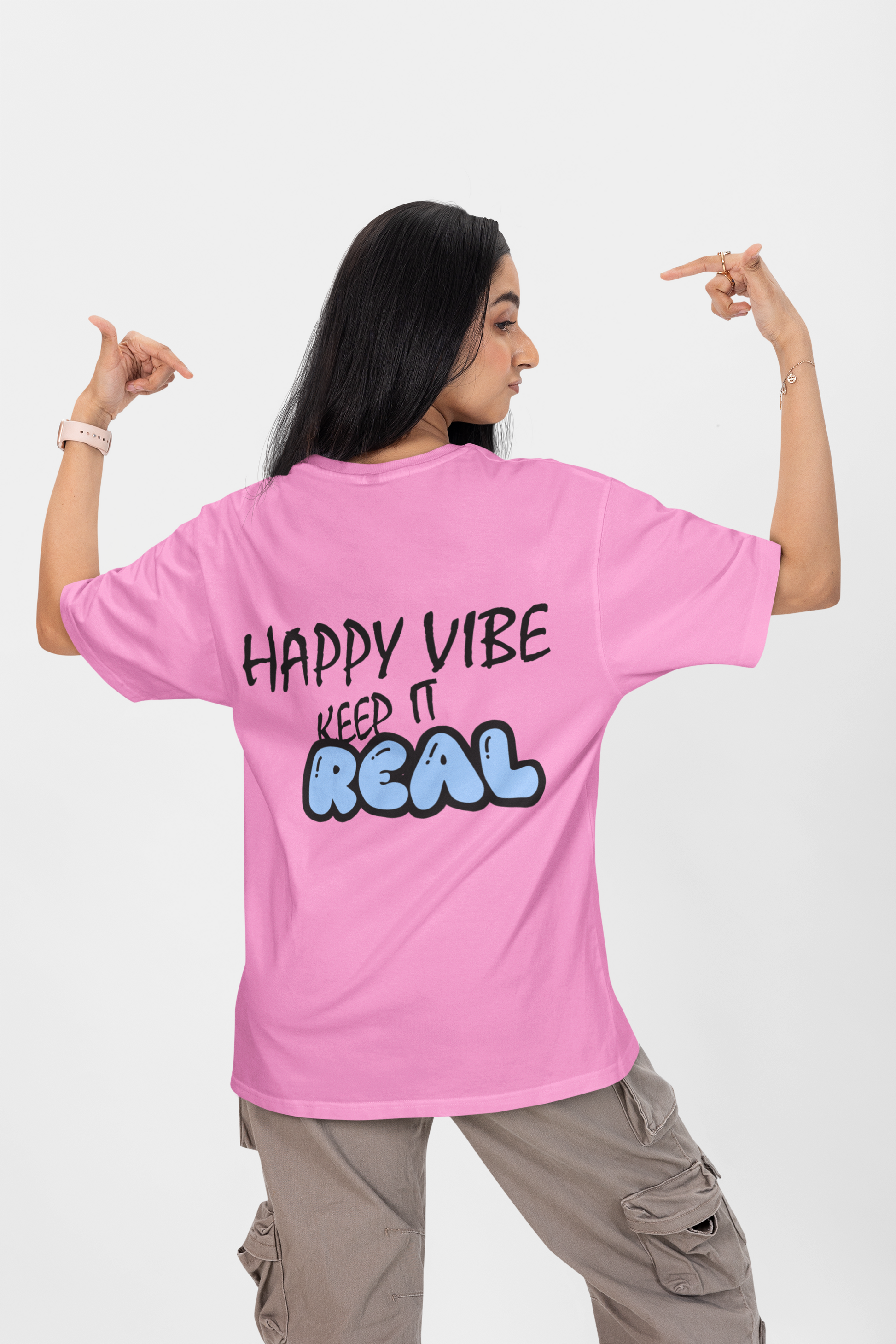 KEEP IT REAL OVERSIZED T-SHIRT - Costa Moon