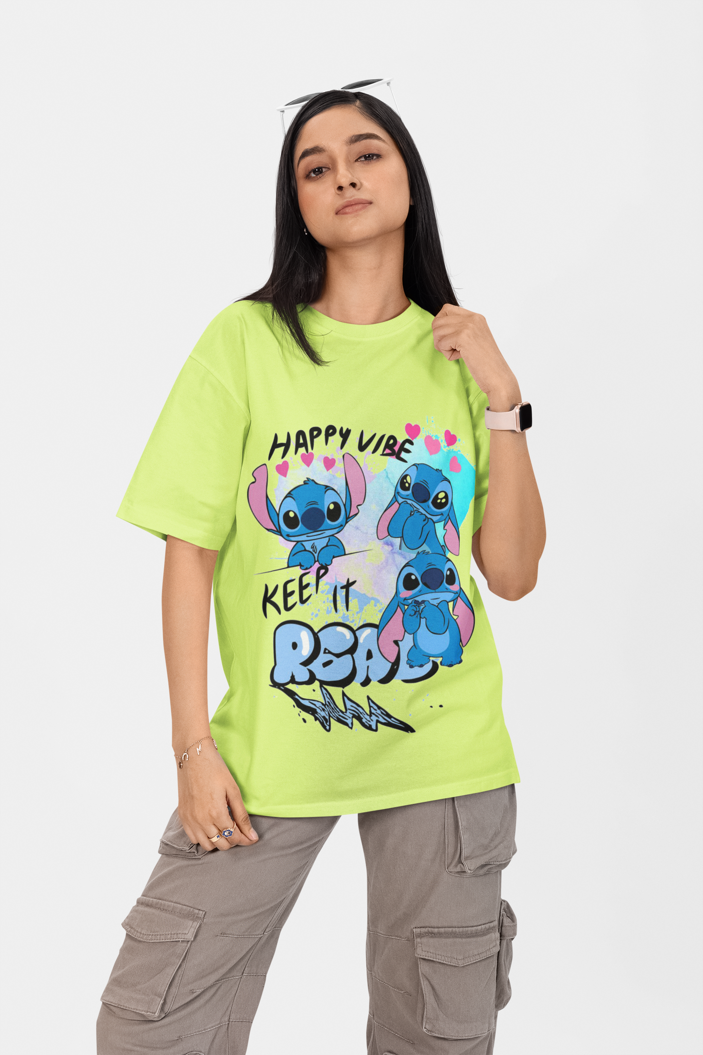 KEEP IT REAL OVERSIZED T-SHIRT - Costa Moon