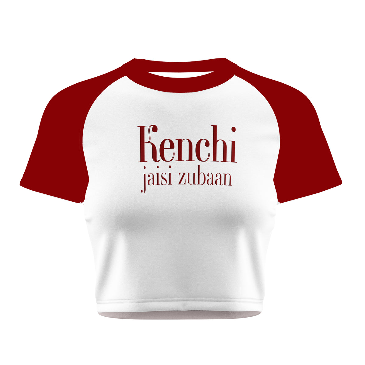 KENCHI JAISI ZUBAAN Crop Tee