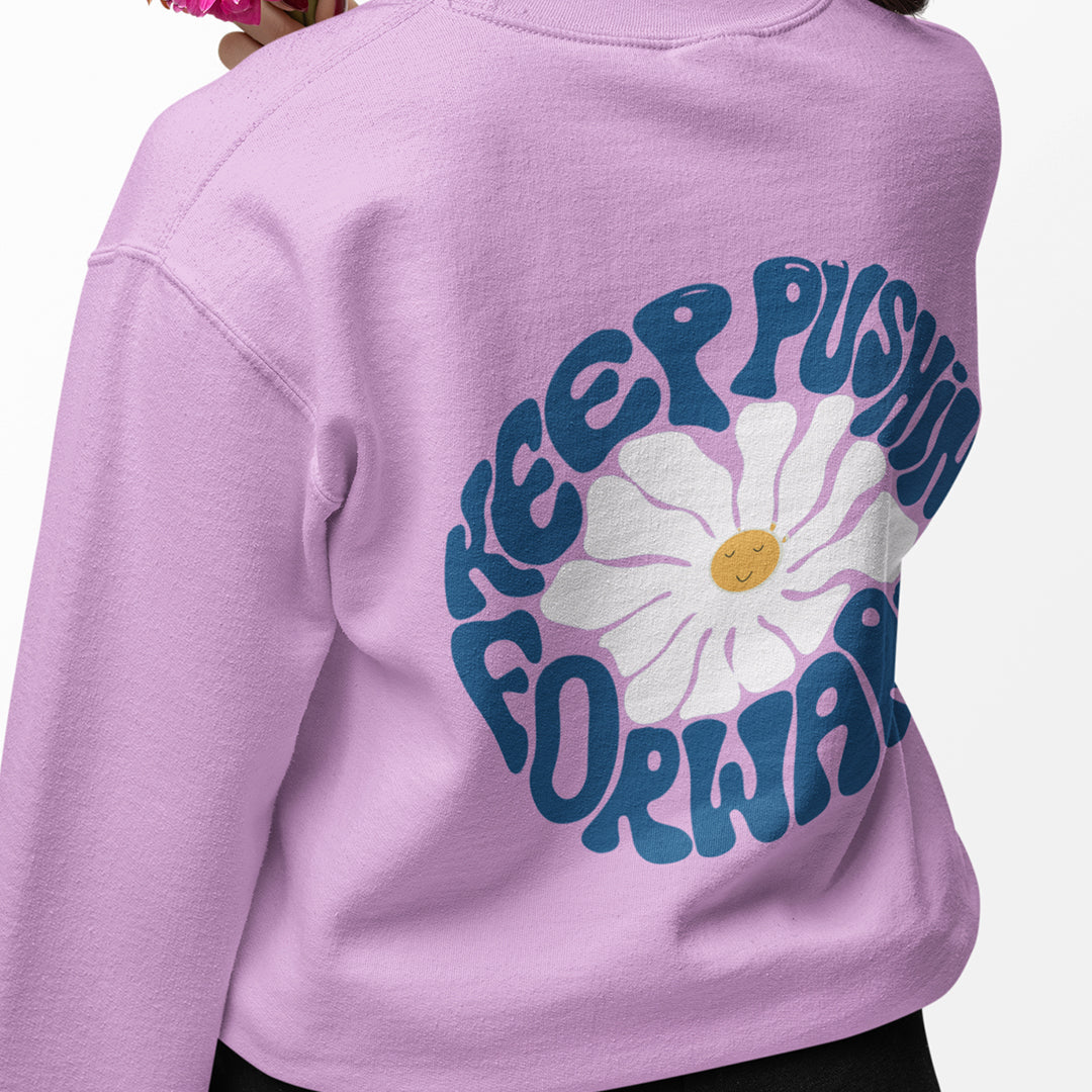 KEEP PUSHING FORWARD SWEATSHIRT - Costa Moon