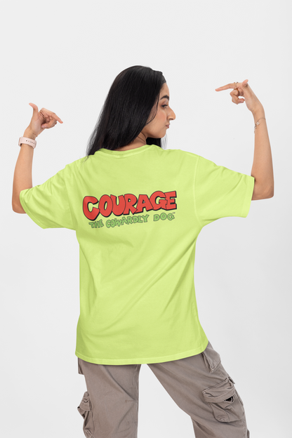 COURAGE OVERSIZED T-SHIRT - Costa Moon