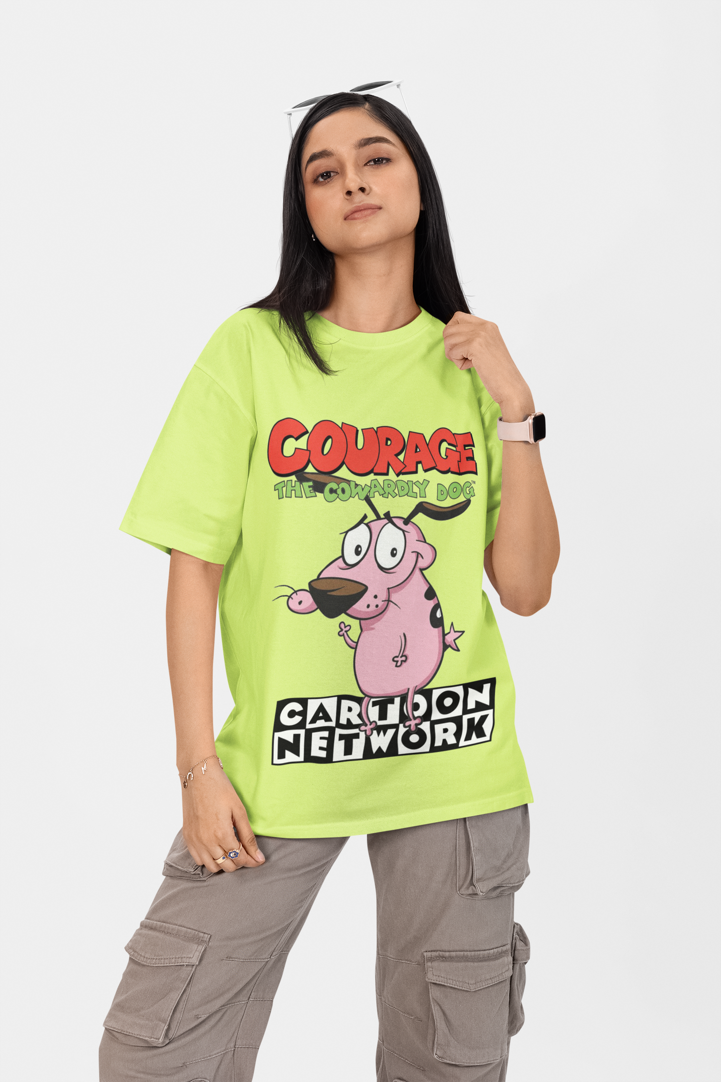 COURAGE OVERSIZED T-SHIRT - Costa Moon