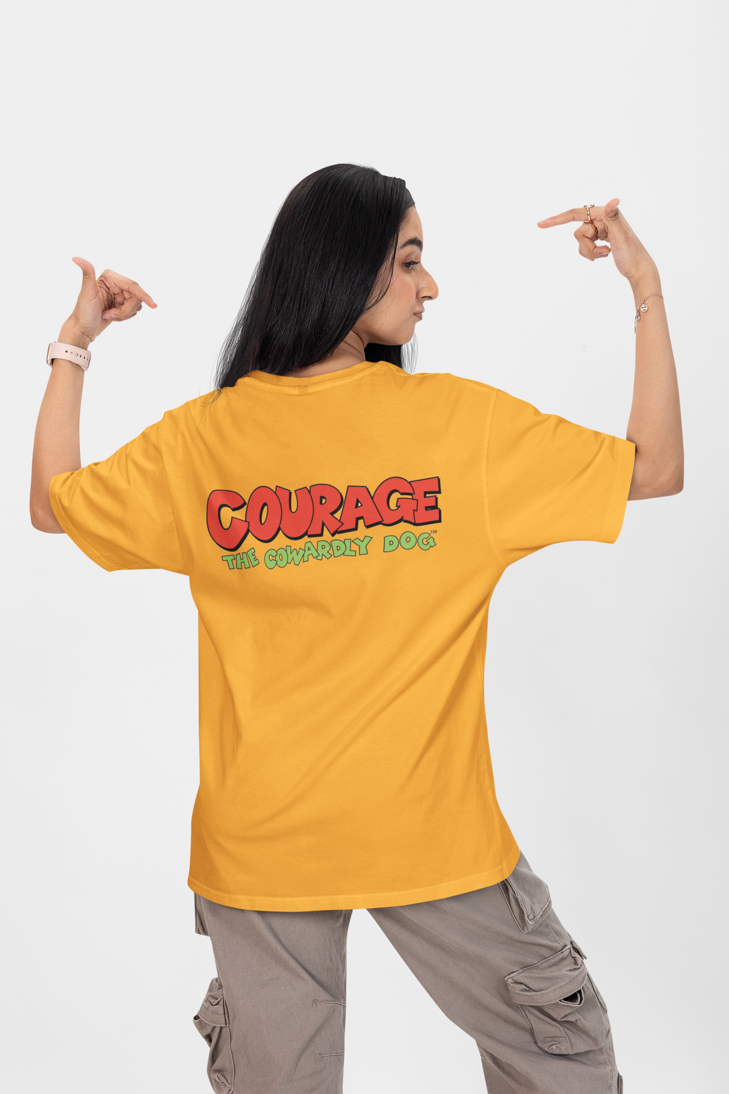 COURAGE OVERSIZED T-SHIRT - Costa Moon