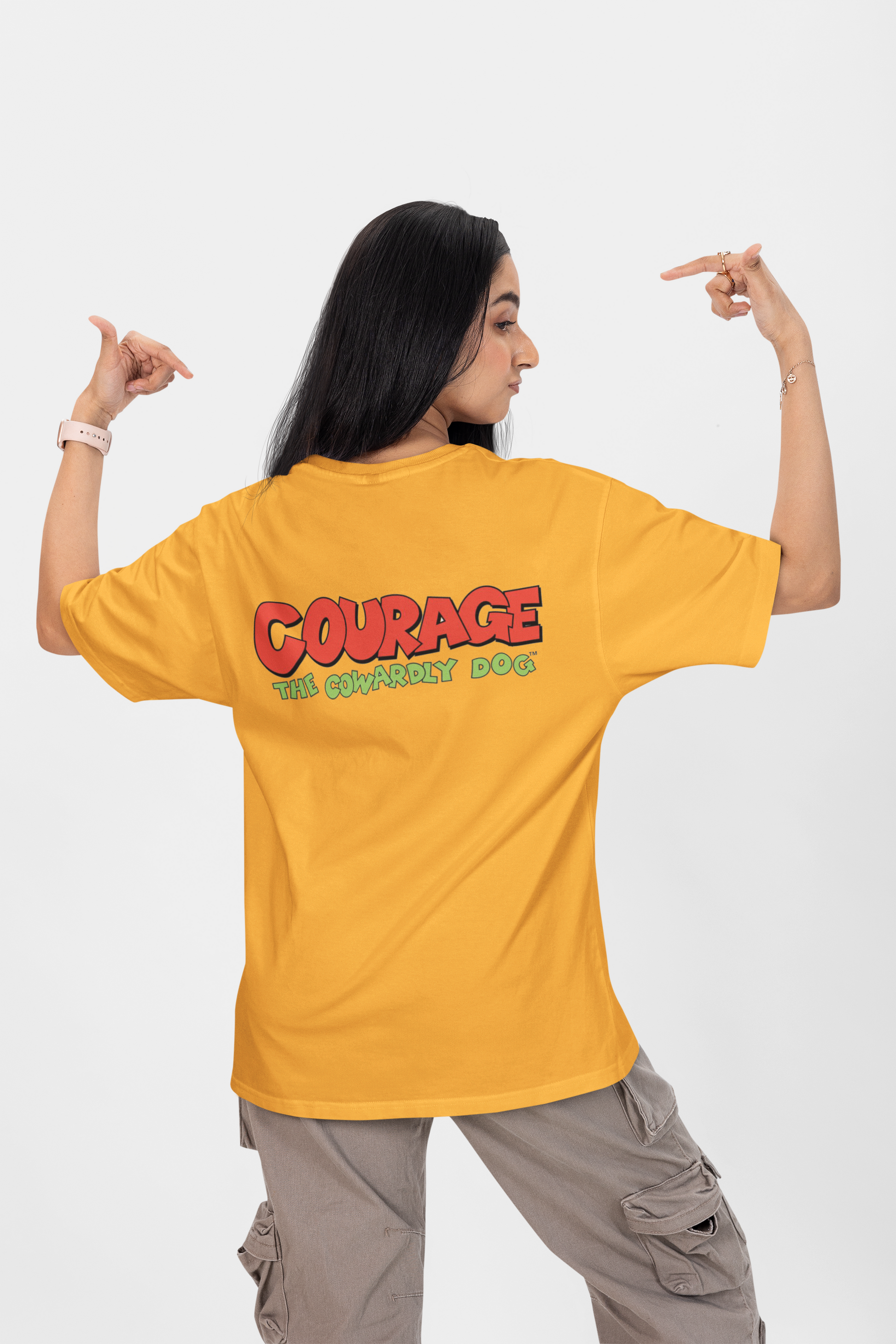 COURAGE OVERSIZED T-SHIRT - Costa Moon