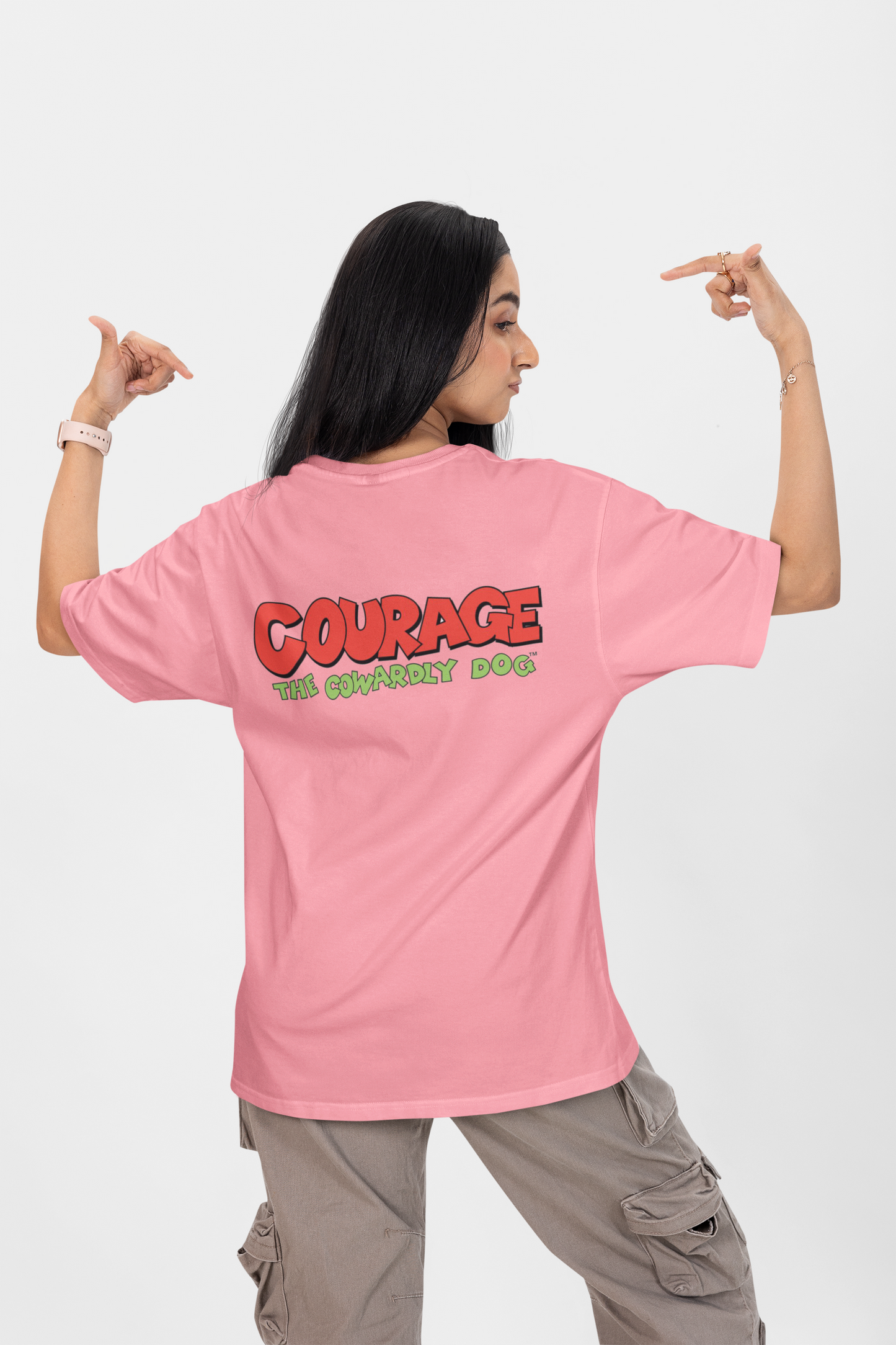 COURAGE OVERSIZED T-SHIRT - Costa Moon