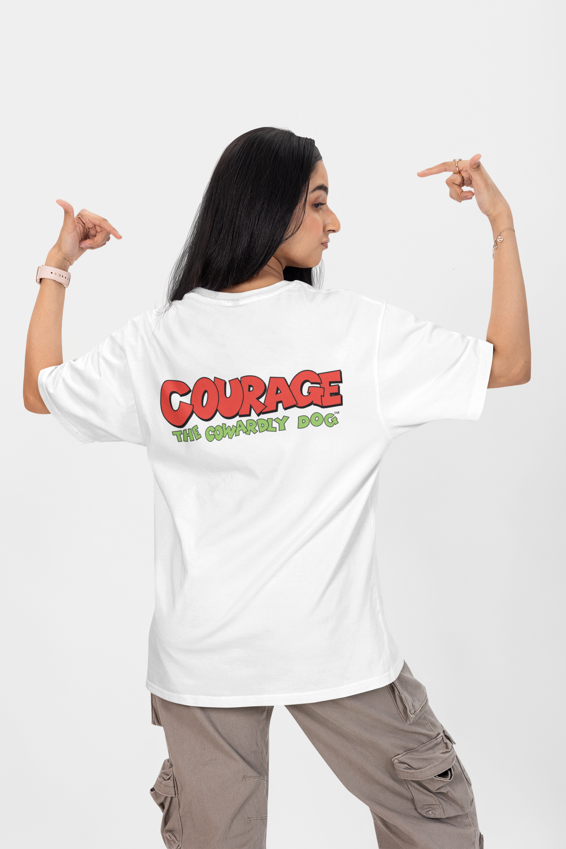 COURAGE OVERSIZED T-SHIRT - Costa Moon
