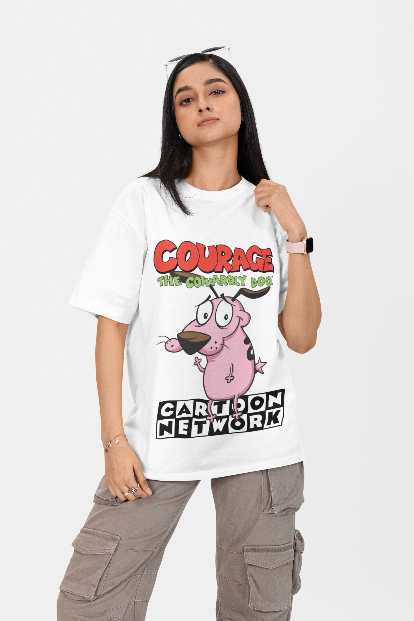 COURAGE OVERSIZED T-SHIRT - Costa Moon