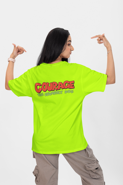 COURAGE OVERSIZED T-SHIRT - Costa Moon