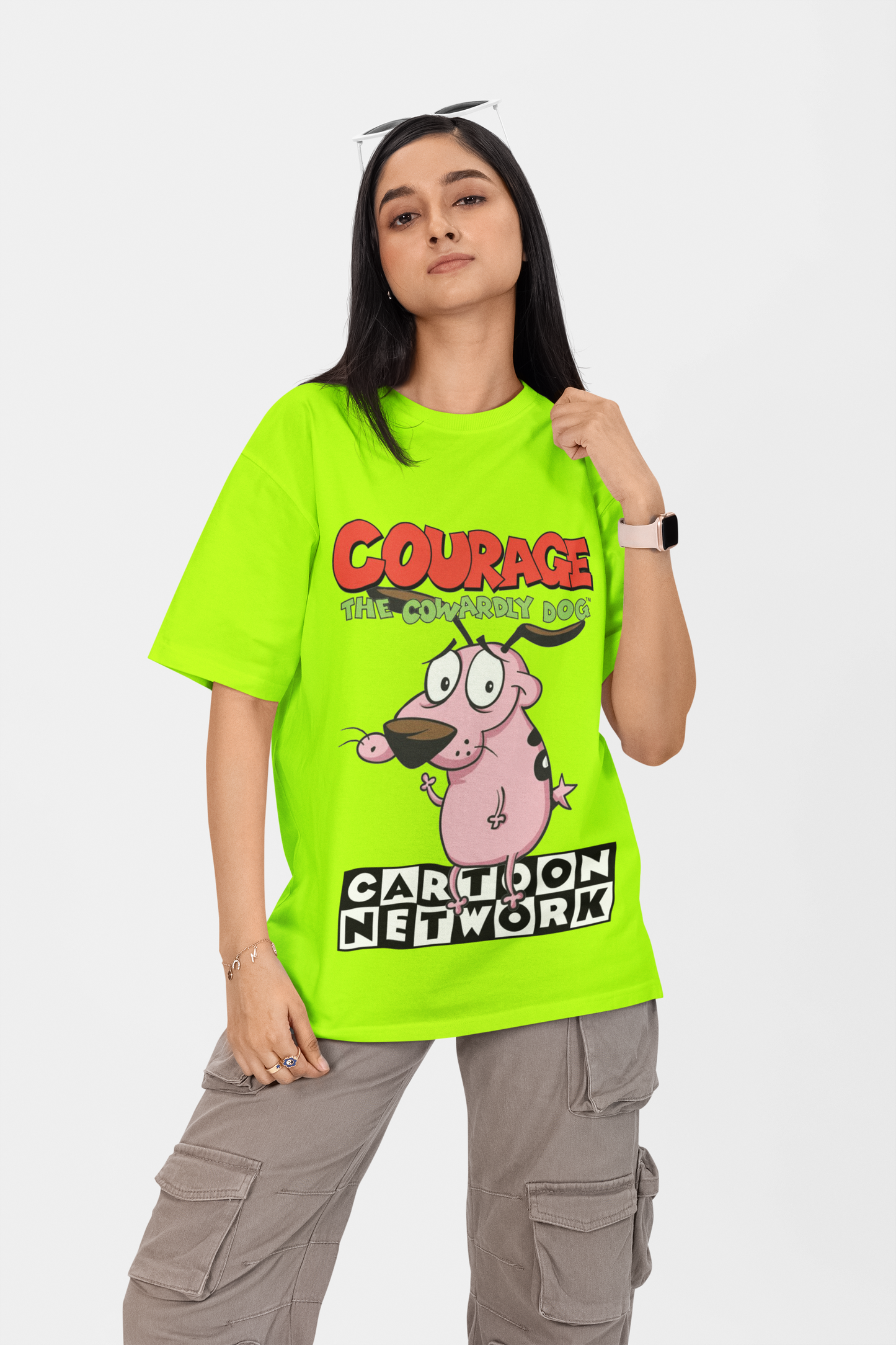 COURAGE OVERSIZED T-SHIRT - Costa Moon