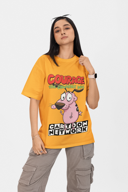 COURAGE OVERSIZED T-SHIRT - Costa Moon