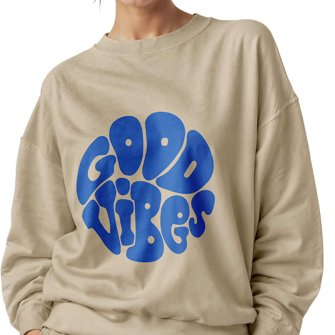 GOOD VIBES SWEATSHIRT - Costa Moon