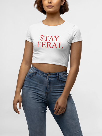 Stay Feral Tee - Costa Moon