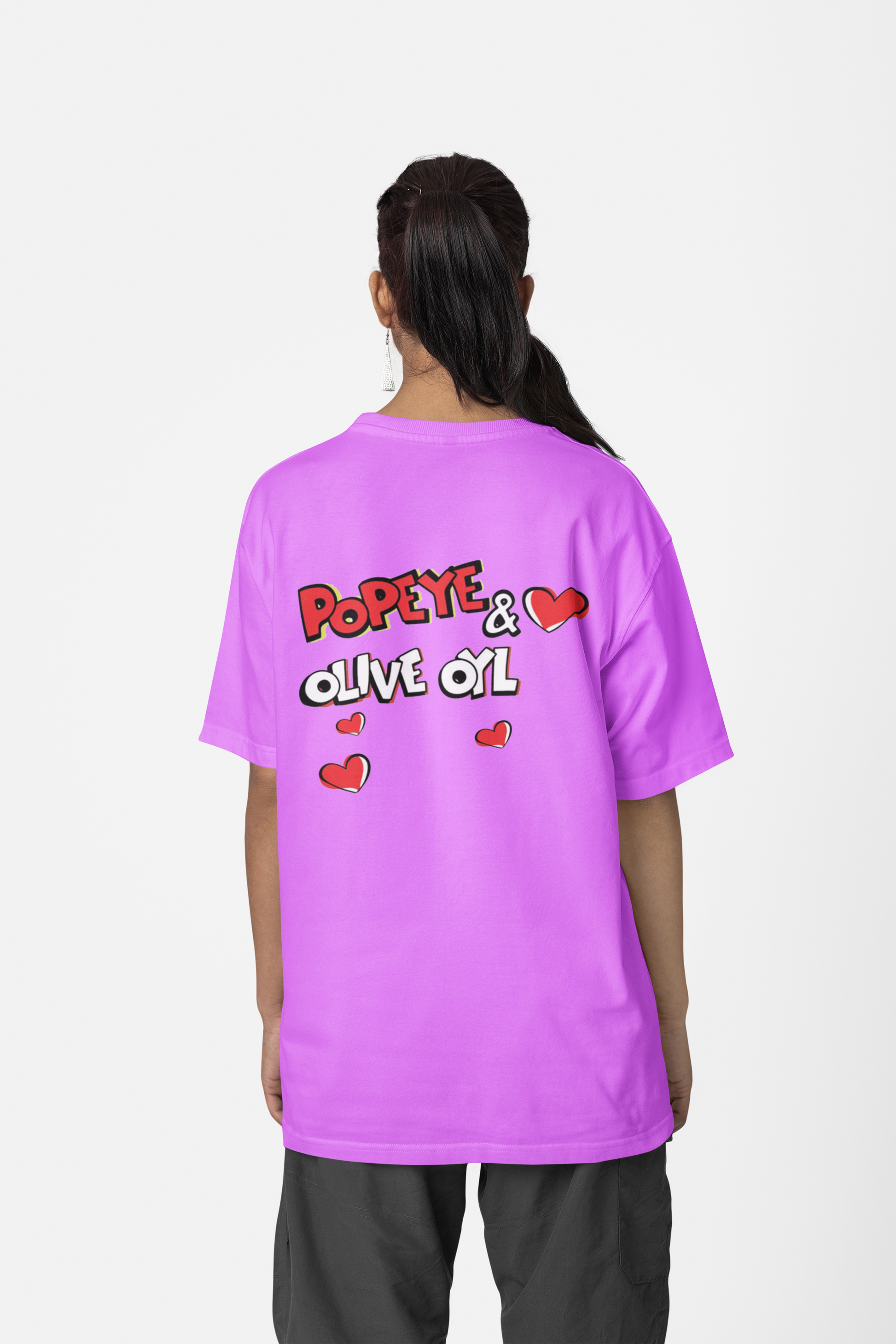 POPEYE OVERSIZED T-SHIRT - Costa Moon