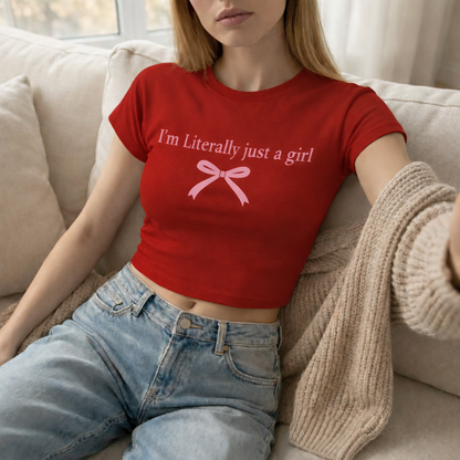 Just a girl Tee