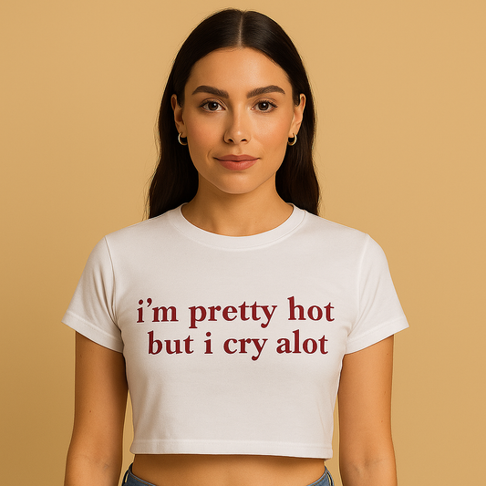 Im pretty hot red print
