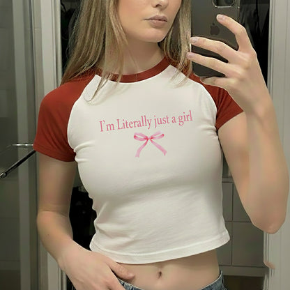 Just a girl Tee