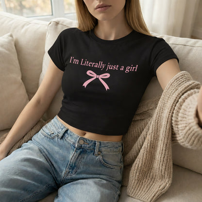 Just a girl Tee