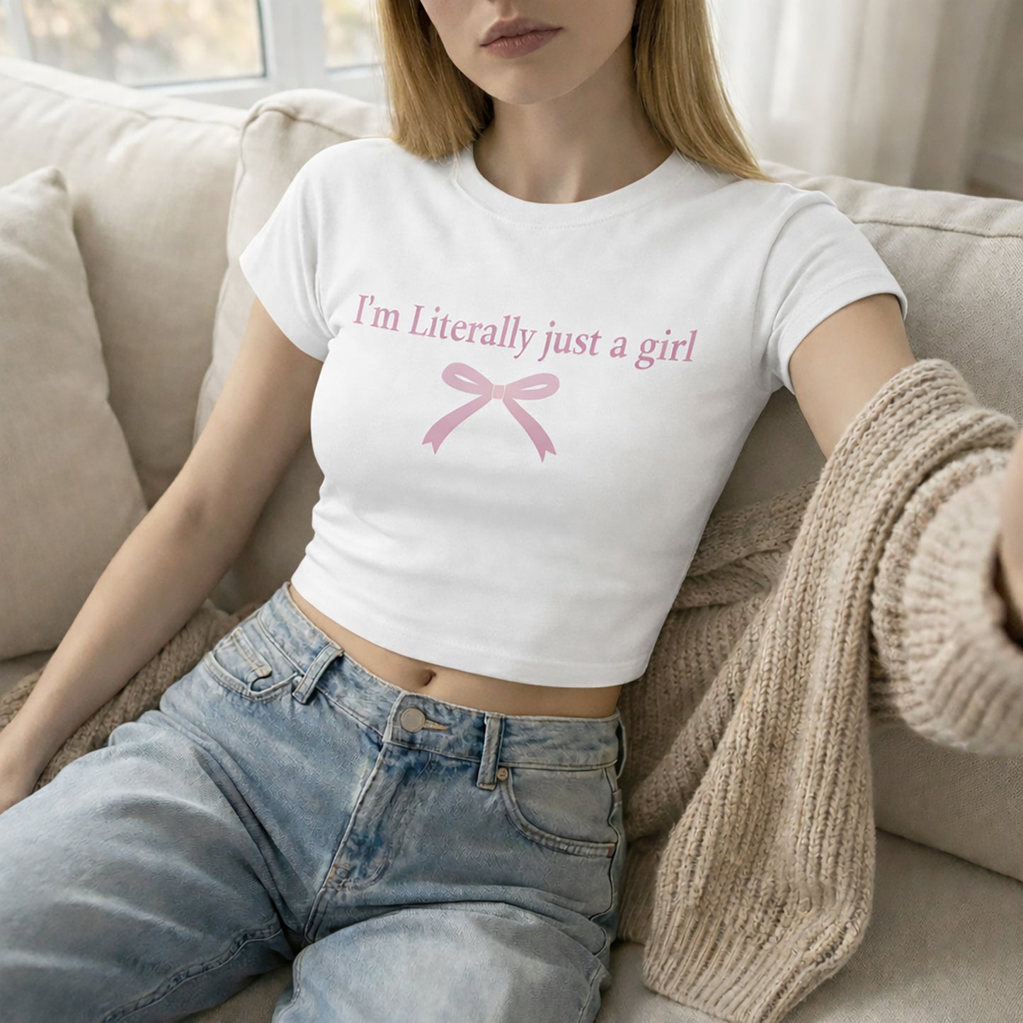 Just a girl Tee
