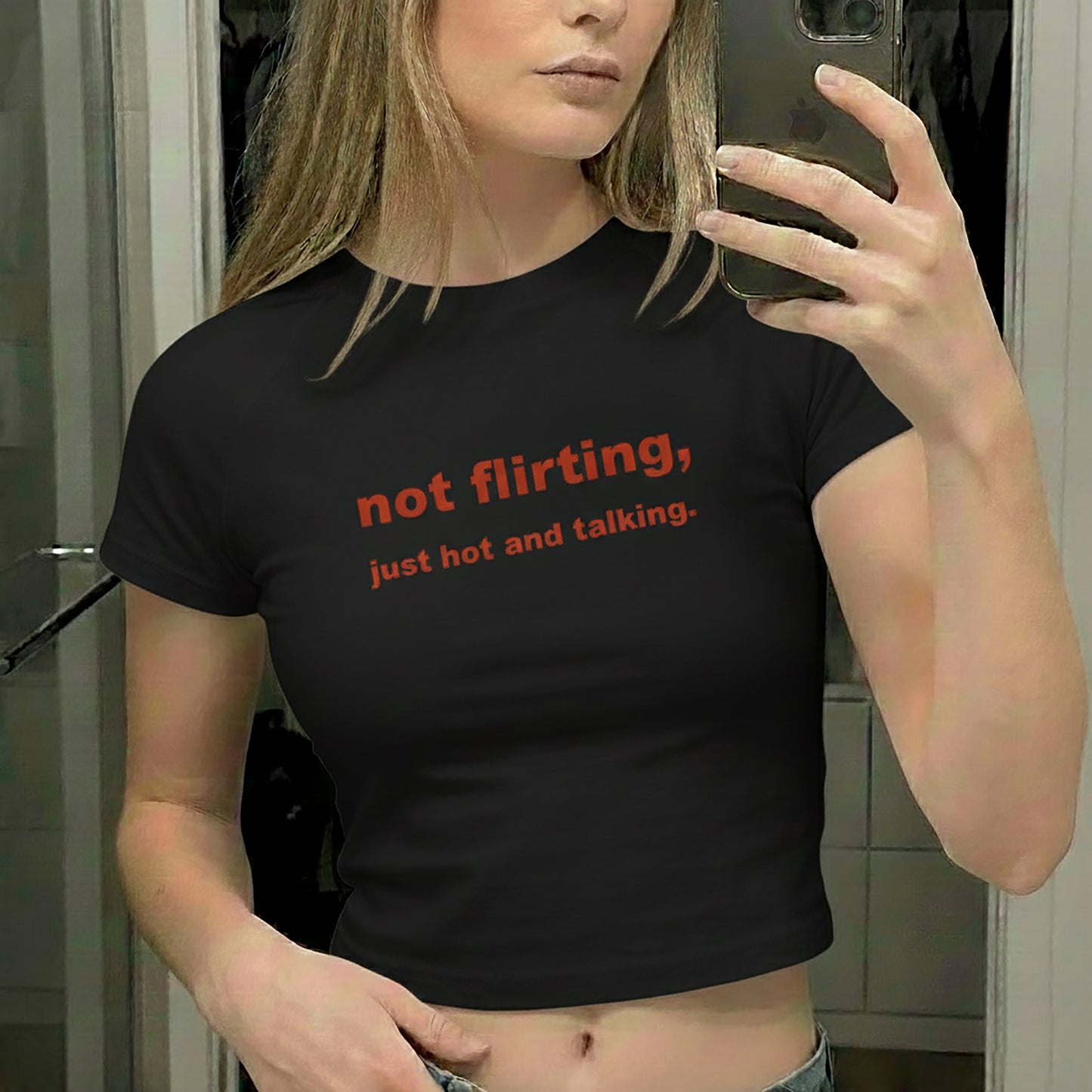 Not Flirting Tee
