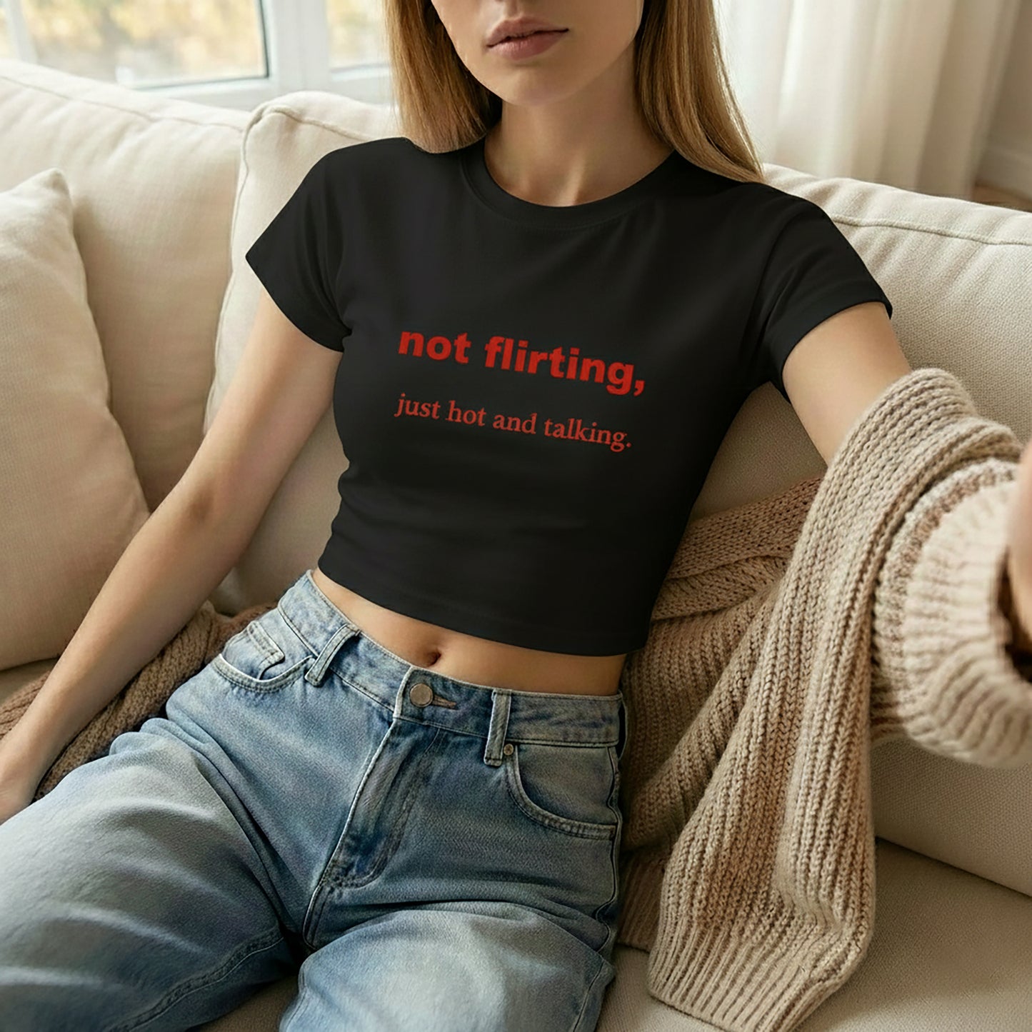 Not Flirting Tee
