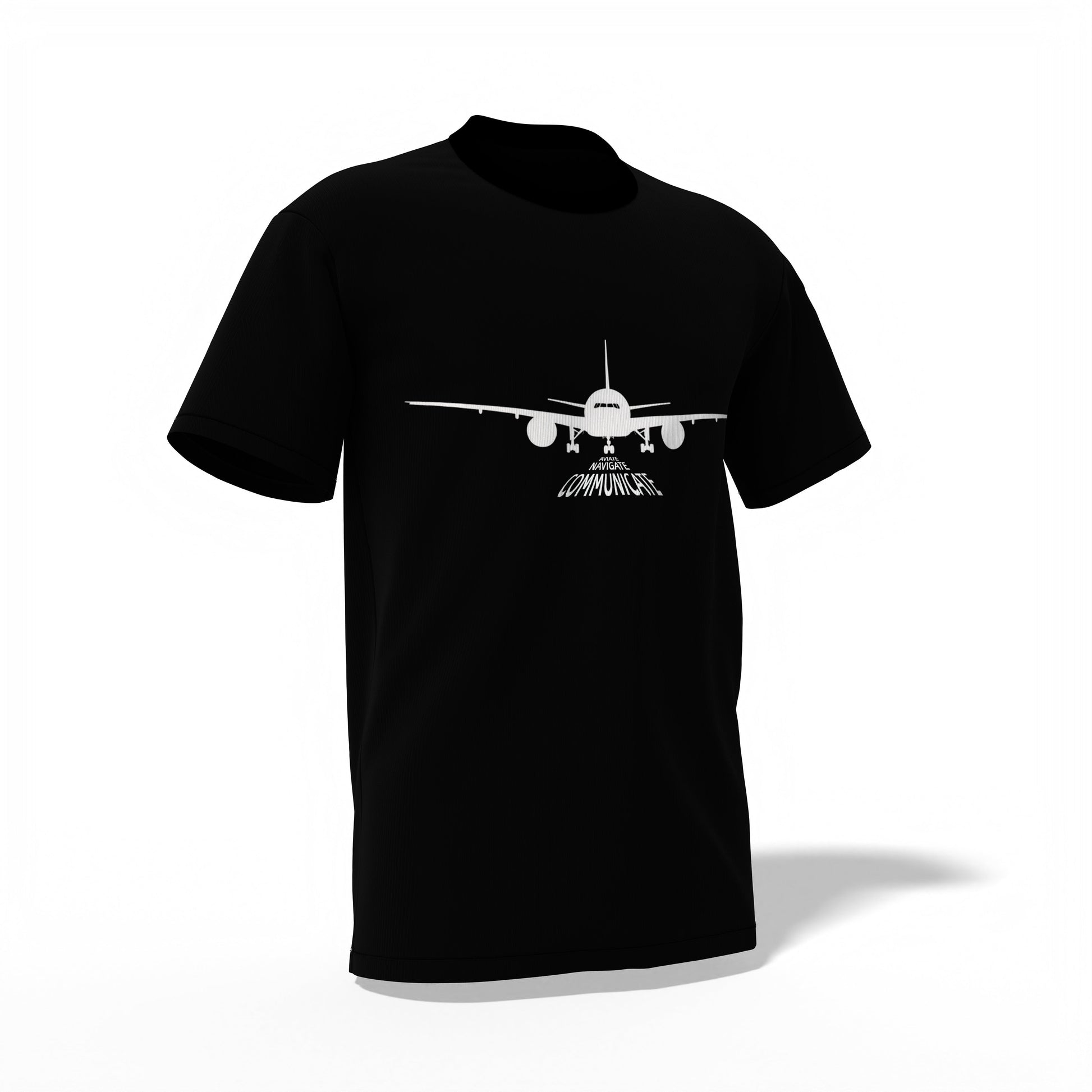 COMMUNICATE AIRCRAFT MILITARY T-SHIRT - Costa Moon