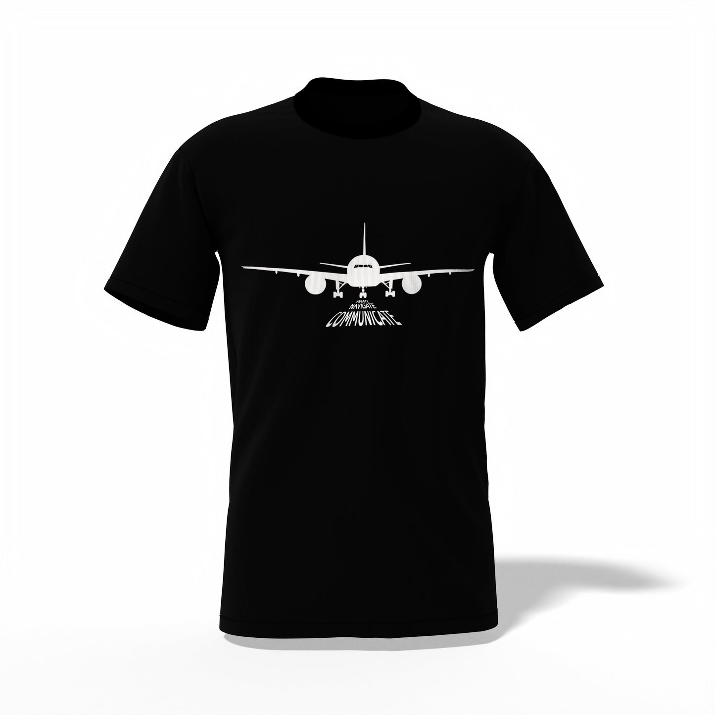COMMUNICATE AIRCRAFT MILITARY T-SHIRT - Costa Moon