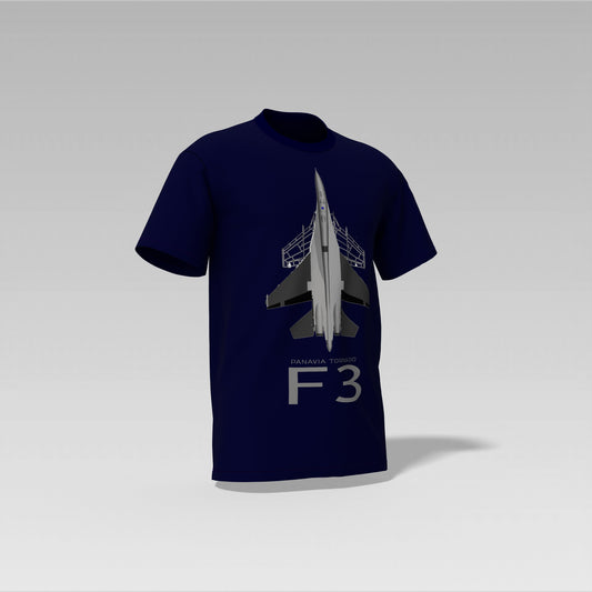 F3 AIRCRAFT MILITARY T-SHIRT - Costa Moon