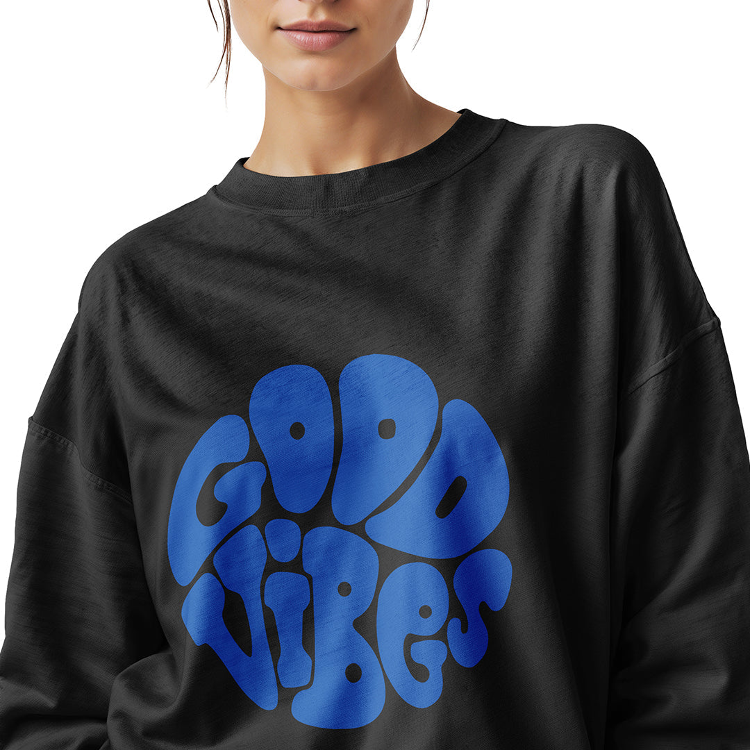 GOOD VIBES SWEATSHIRT - Costa Moon